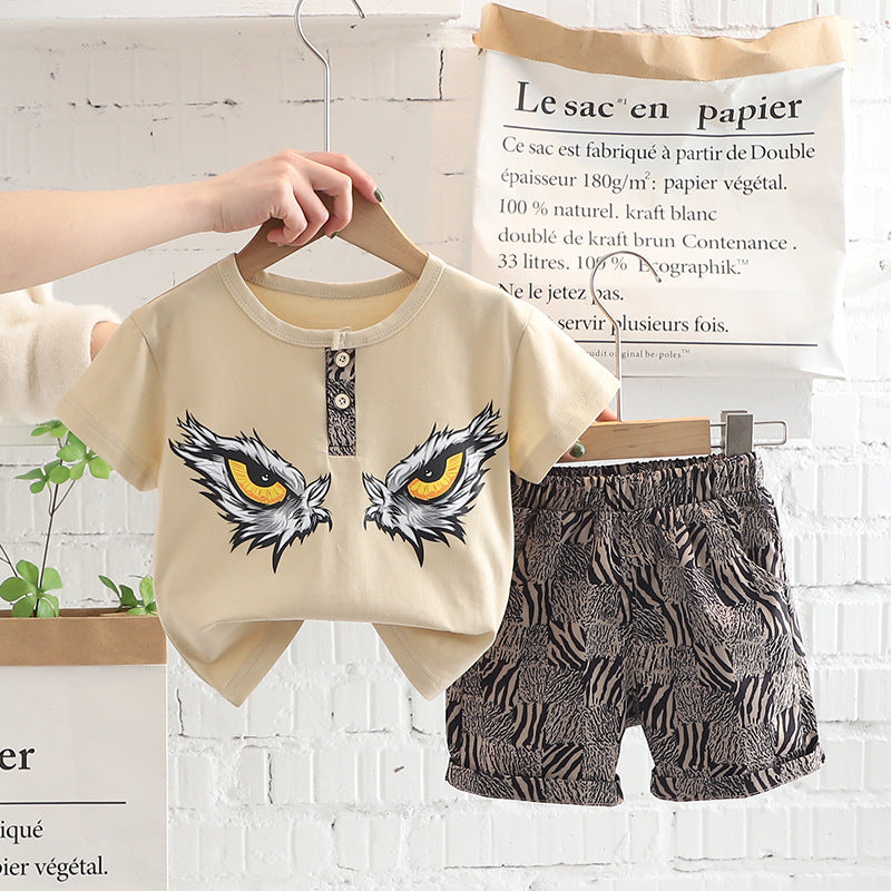 Cool Cartoon Hawkeye T-Shirt + Shorts
