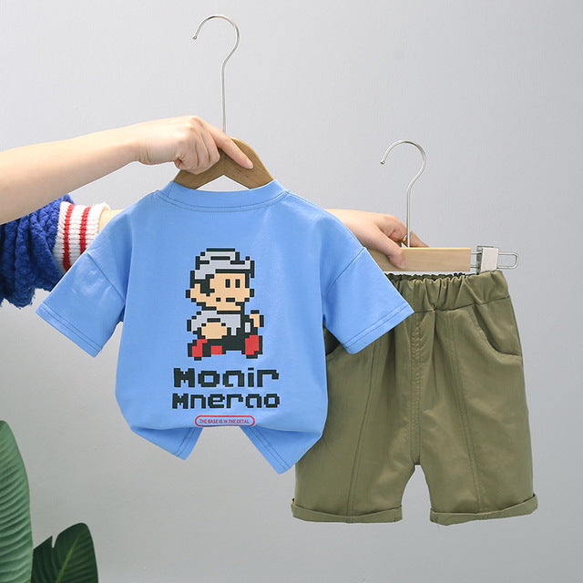 Game Boy Mario T-Shirt + Shorts