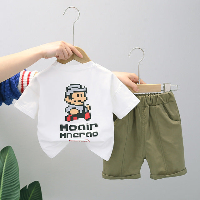 Game Boy Mario T-Shirt + Shorts